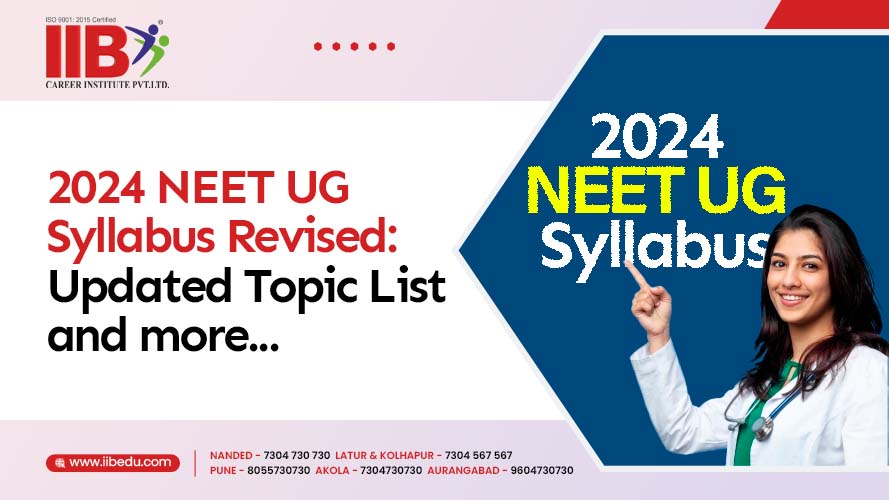 NEET 2024 UG Updated Syllabus