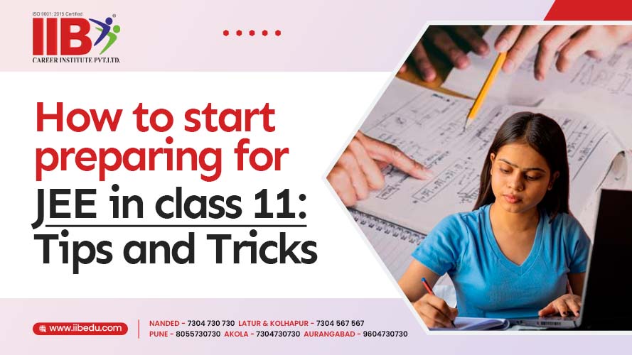 preparing for JEE in class 11