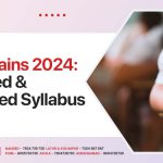 JEE Mains 2024: Revised & Updated Syllabus