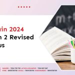 JEE Main 2024 Session 2 Revised Syllabus