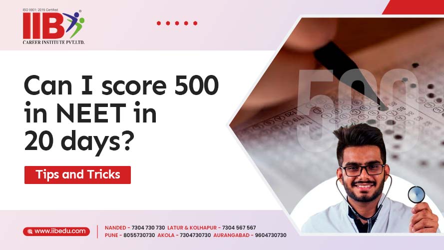 Prepare for NEET in 20 days with proven tips and tricks